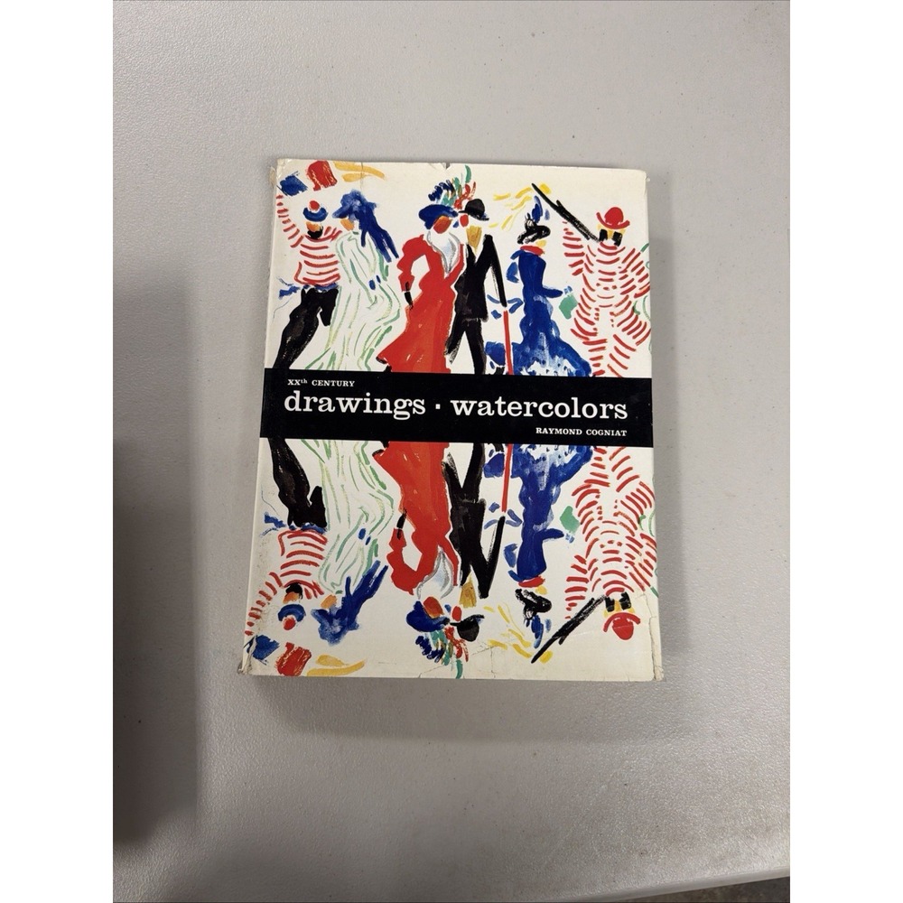 XXth Century Drawings & Watercolors by Raymond Cogniat With Dust Cover